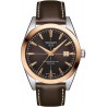 Montre TISSOT Mod. GENTLEMAN POWERMATIC 80 SILICIUM SOLID 18K GOLD BEZEL T9274074629100