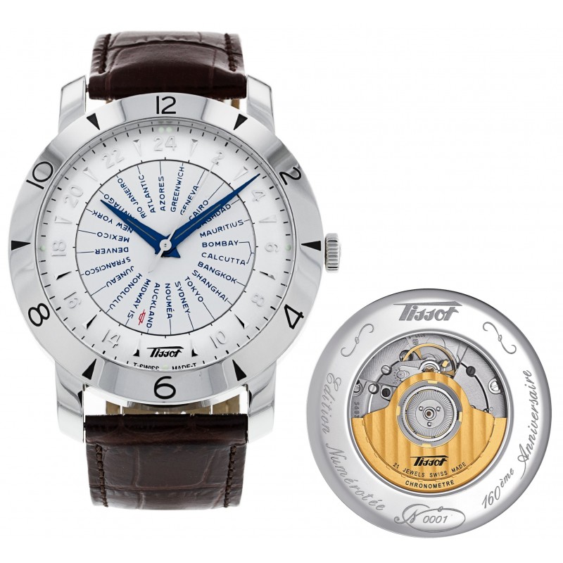 Montre TISSOT Mod. HERITAGE NAVIGATOR - Numbered Edition 160th Anniversary T0786411603700