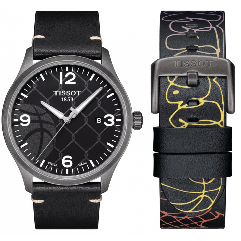 Montre TISSOT Mod. GENT XL 3X3 STREET BASKETBALL Special Pack + Extra Strap T1164103606700