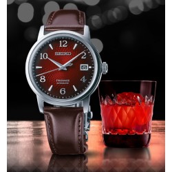 Montre SEIKO PRESAGE Mod. AUTOMATIC COCKTAIL COLLECTION - Negroni SRPE41J1EST