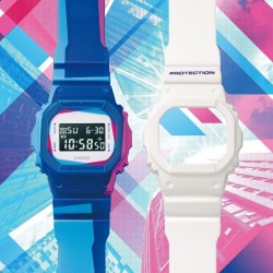 Montre CASIO G-SHOCK Mod. THE ORIGIN - PARRA SPECIAL EDITION  2 Straps ***Special Price*** DWE-5600PR-2ER