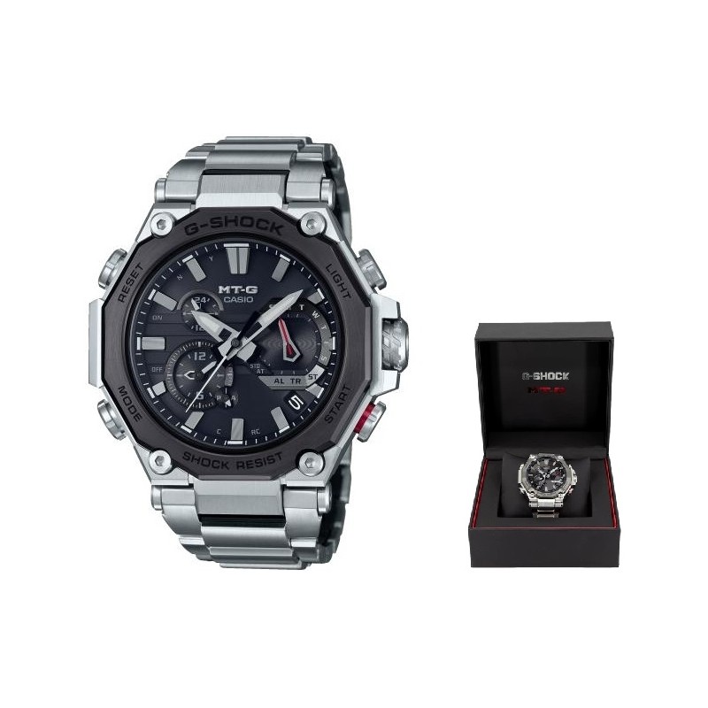 Montre CASIO G-SHOCK MASTER OF G Mod. METAL TWISTED-G DUAL CORE GUARD MTG-B2000D-1AER