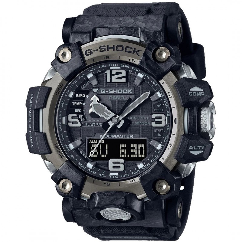 Montre CASIO G-SHOCK Mod. MUDMASTER BLACK GWG-2000-1A1ER