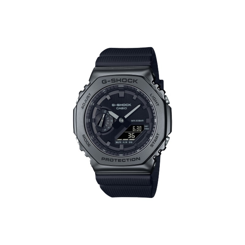 Montre CASIO G-SHOCK Mod. OAK - METAL COVERED - Black GM-2100BB-1AER