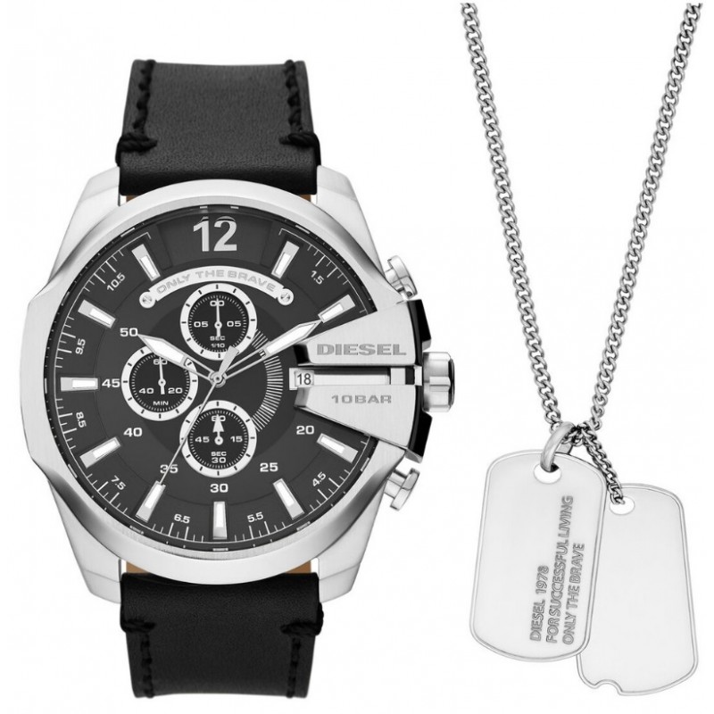 Montre DIESEL Mod. MEGA CHIEF Special Pack + Necklace