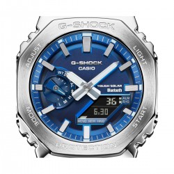 Montre CASIO G-SHOCK MASTER OF G Mod. OAK FULL METAL - BLUE VAPOR SERIE Bluetooth® GM-B2100AD-2AER