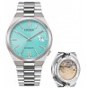 Montre CITIZEN Mod. TSUYOSA Automatic - AQUA GREEN NJ0151-88M