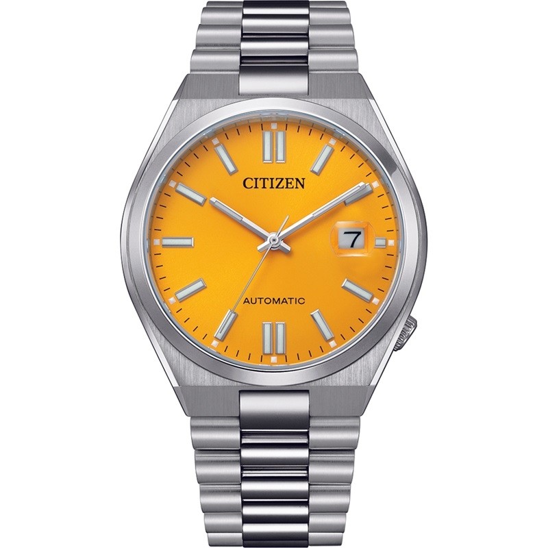 Montre CITIZEN Mod. TSUYOSA Automatic - HONEY YELLOW NJ0150-81Z