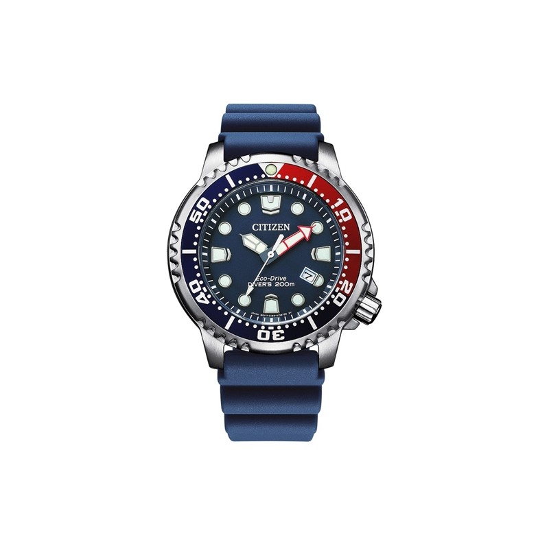 Montre CITIZEN Mod. PROMASTER Diver’s Eco Drive 200 mt BN0168-06L