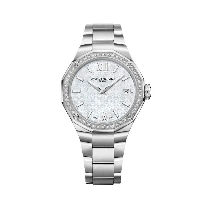 Montre BAUME & MERCIER Mod. RIVIERA w-Diamonds 10662